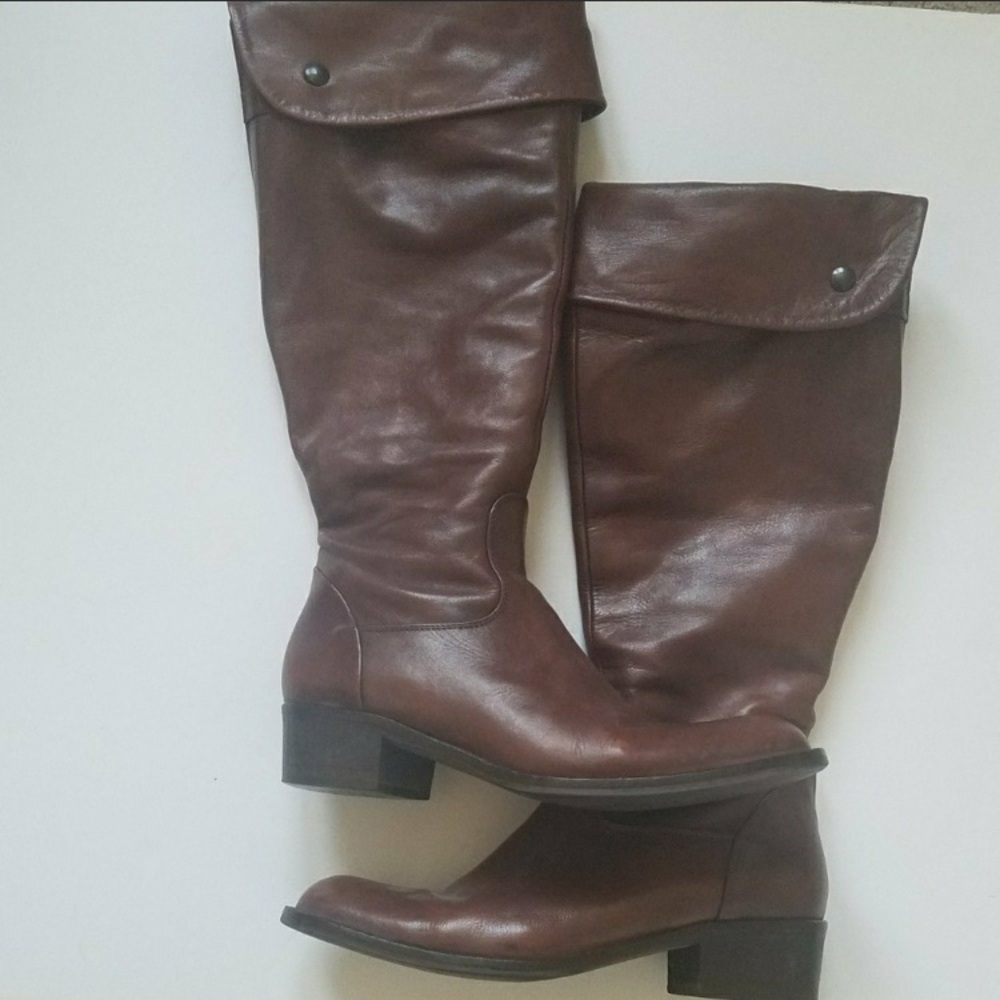 Sesto Meucci leather riding boots